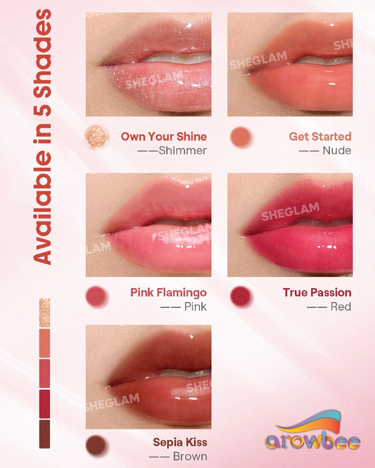 SHEGLAM Booster Shine Plumping Lip Gloss