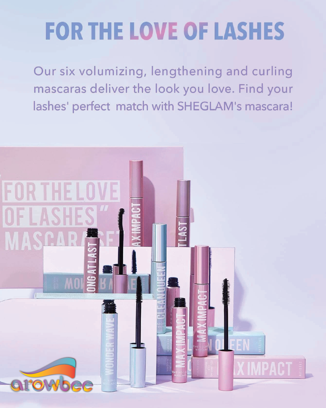 SHEGLAM Max Impact Extreme Volumizing Mascara - Waterproof