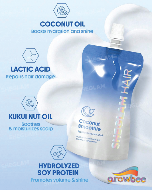 SHEGLAM HAIR Coconut Smoothie Moisturizing Hair Mask