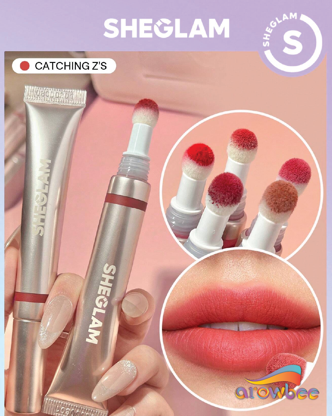 SHEGLAM Pout Pillow Cushion Matte Liquid Lipstick