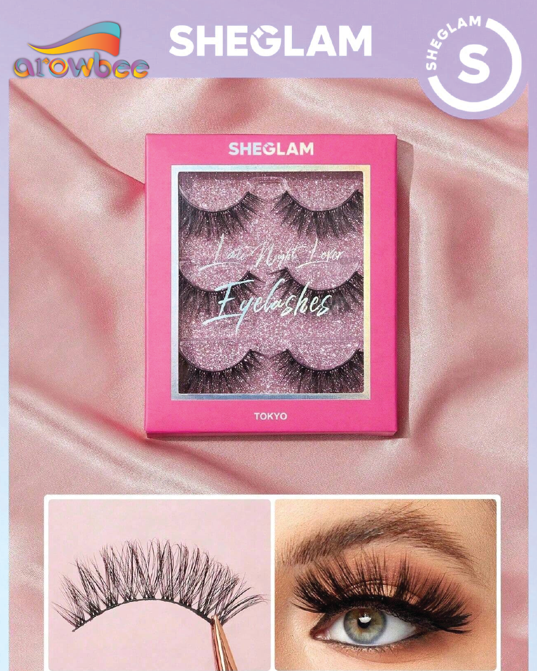 SHEGLAM Late Night Lover Full Volume False Eyelashes