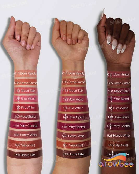 SHEGLAM Glazed & Locked Glossy Lip Tint