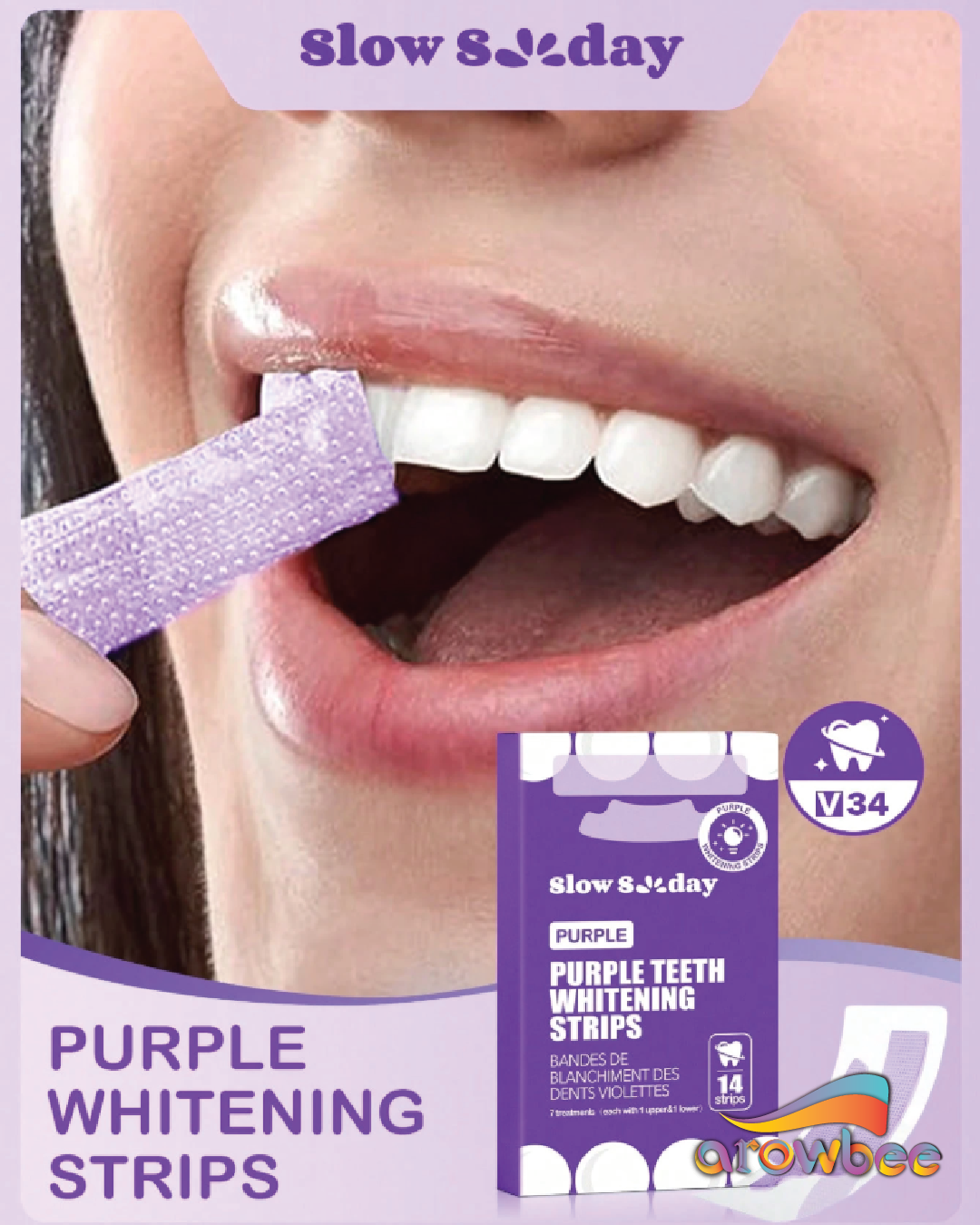 Slow Sunday PAP+ Teeth Whitening Strips