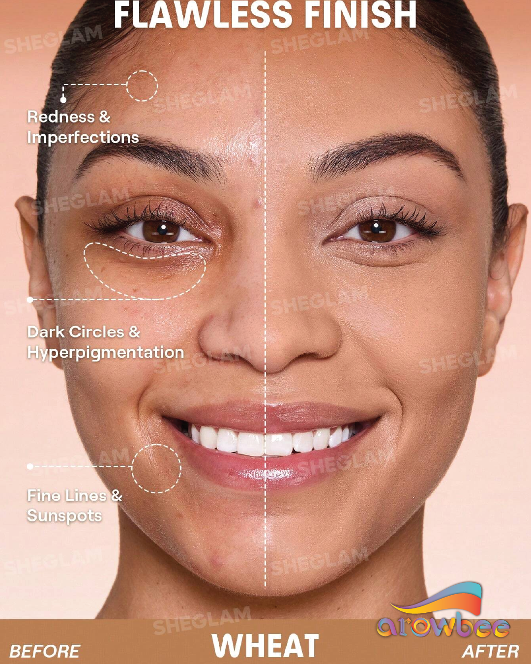 SHEGLAM Lock & Go Long-Lasting Cushion Foundation
