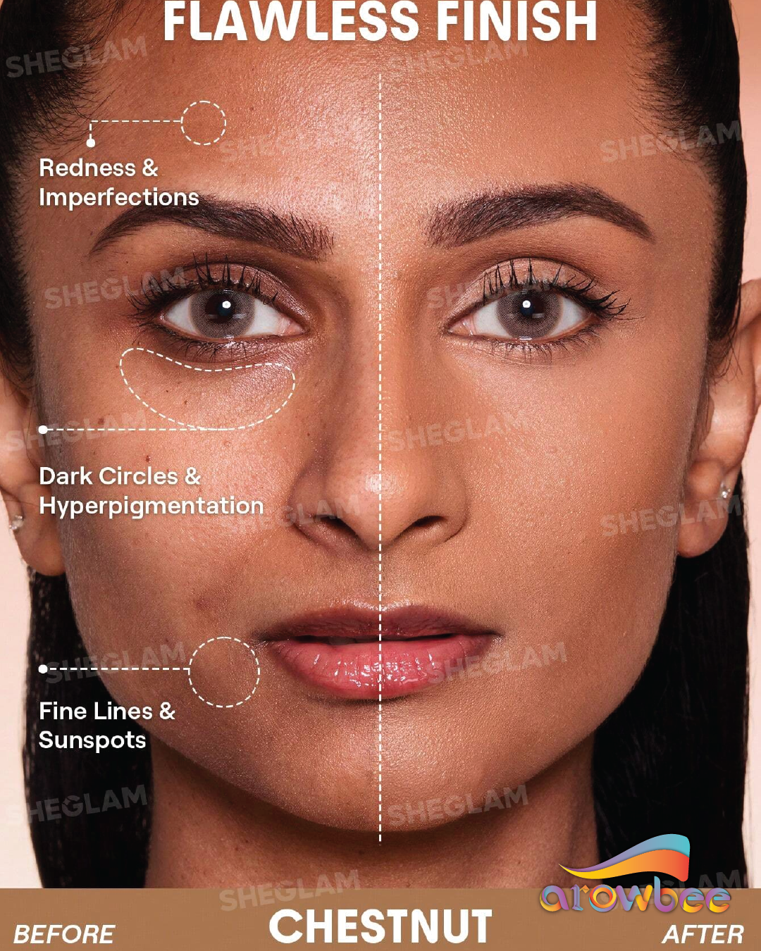 SHEGLAM Lock & Go Long-Lasting Cushion Foundation