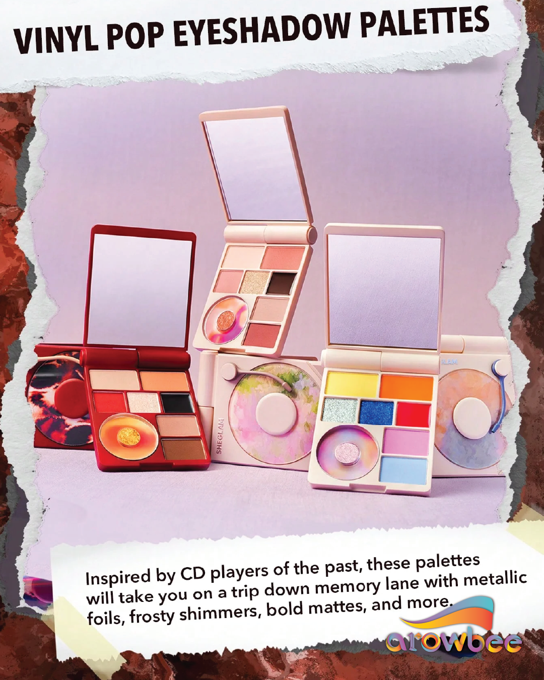 SHEGLAM Vinyl Pop Color Palette