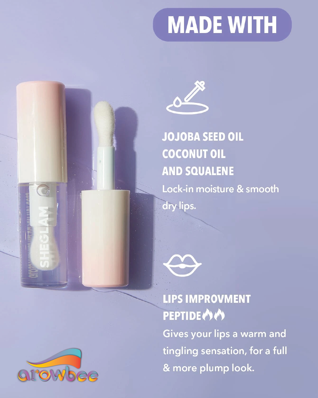SHEGLAM Hot Goss Plumping Lip Gloss