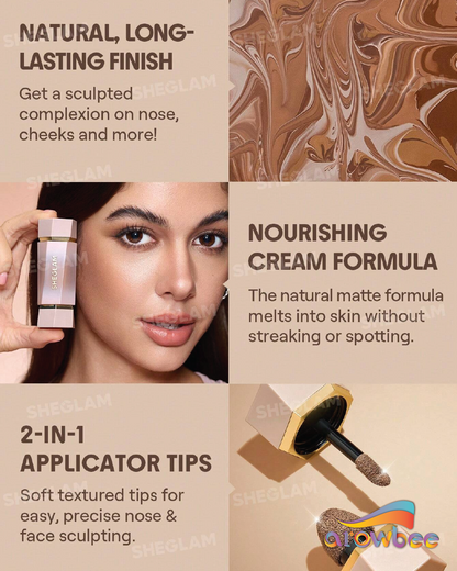 SHEGLAM Precision Sculpt Liquid Contour Duo
