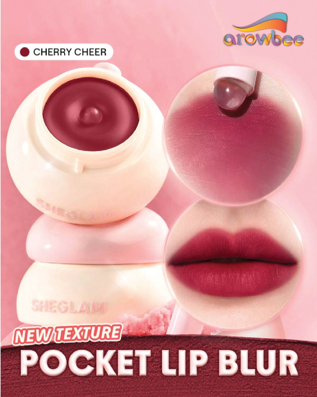 SHEGLAM Bounce Putty Pocket Lip Pot