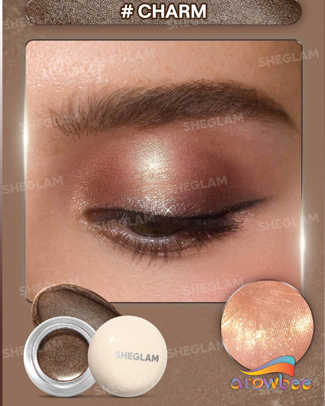 SHEGLAM Starstruck Cream Eyeshadow Pot