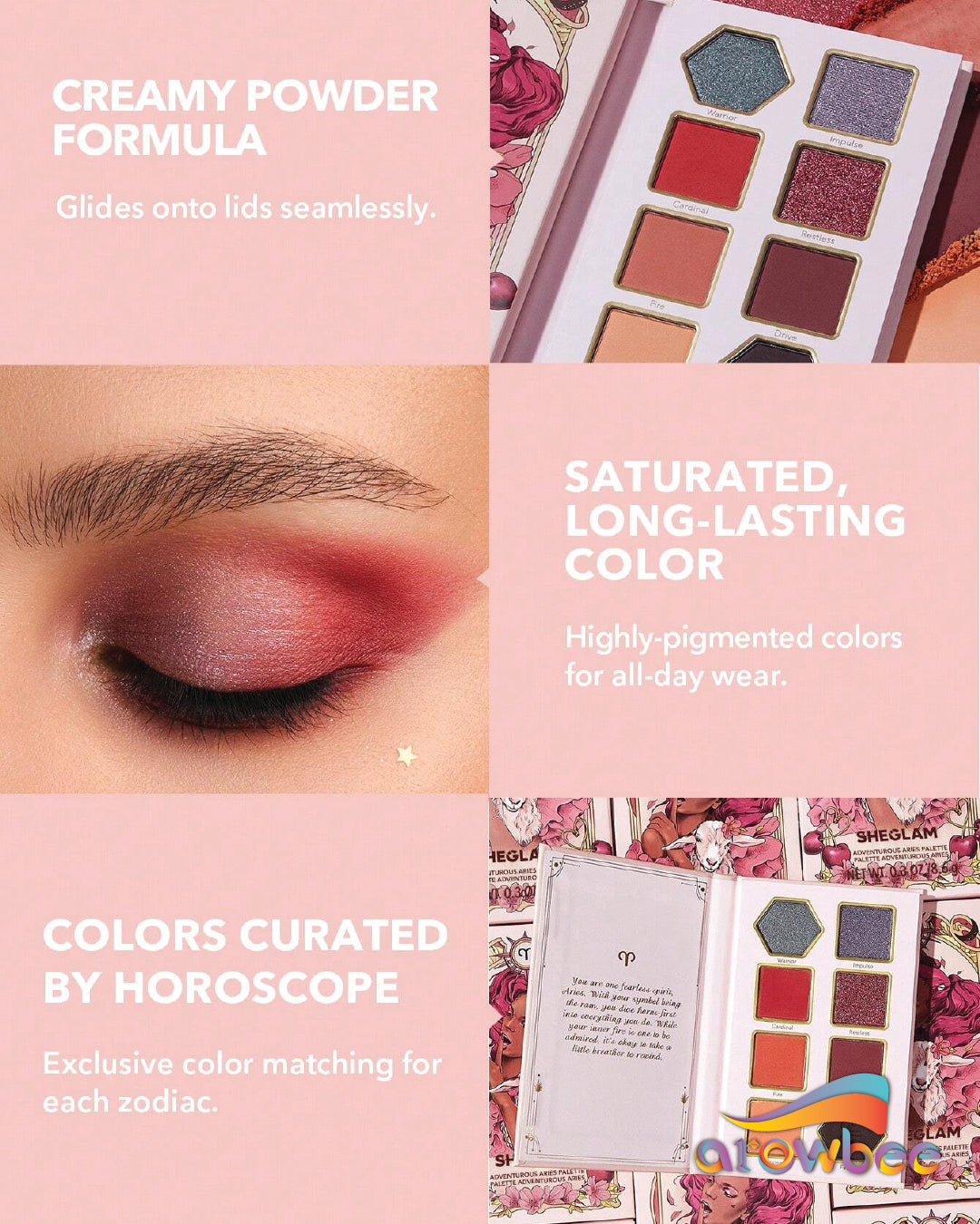 SHEGLAM Adventurous Aries Palette