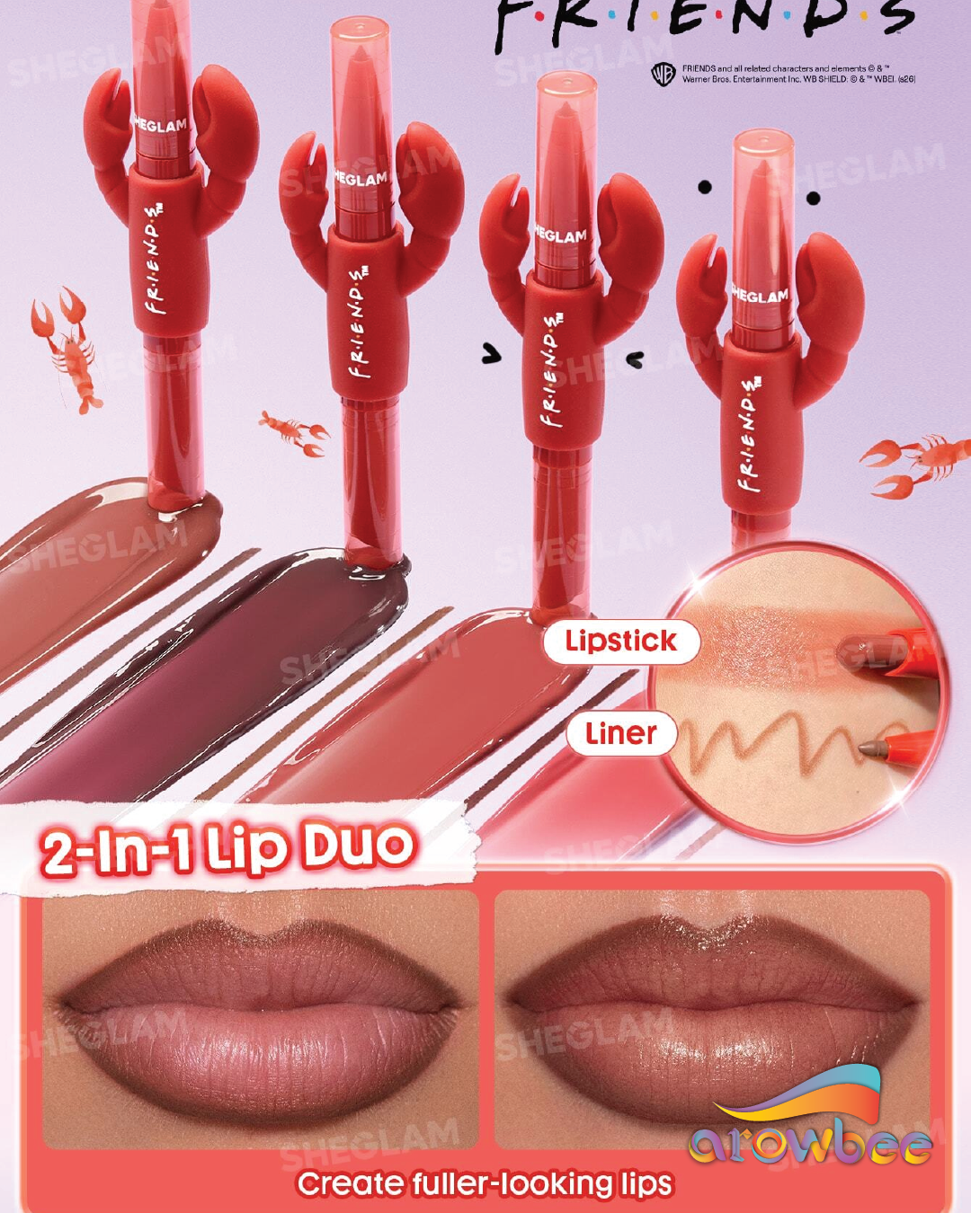 FRIENDS™ | SHEGLAM My Lobster Dual