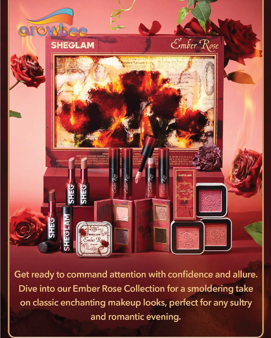 SHEGLAM Ember Rose Collection