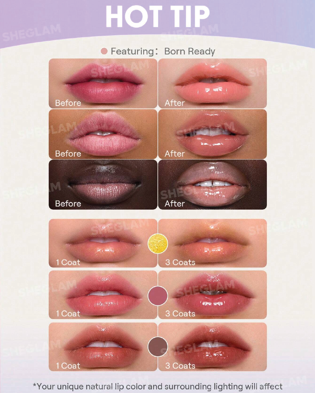 SHEGLAM Glass Lock Air Gloss