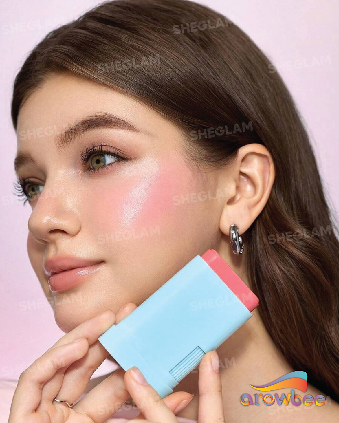 SHEGLAM Glass Glow Blush Stick