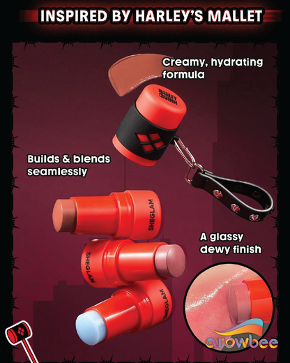 Harley Quinn X SHEGLAM Mischief Mallet Blush Stick
