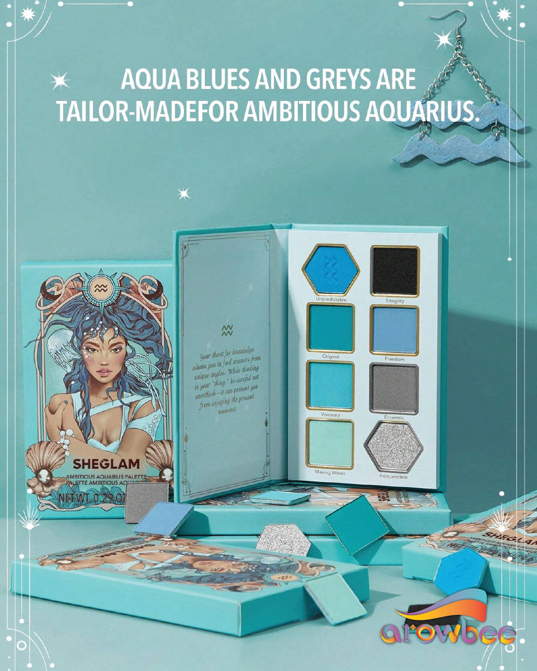 SHEGLAM Ambitious Aquarius Palette