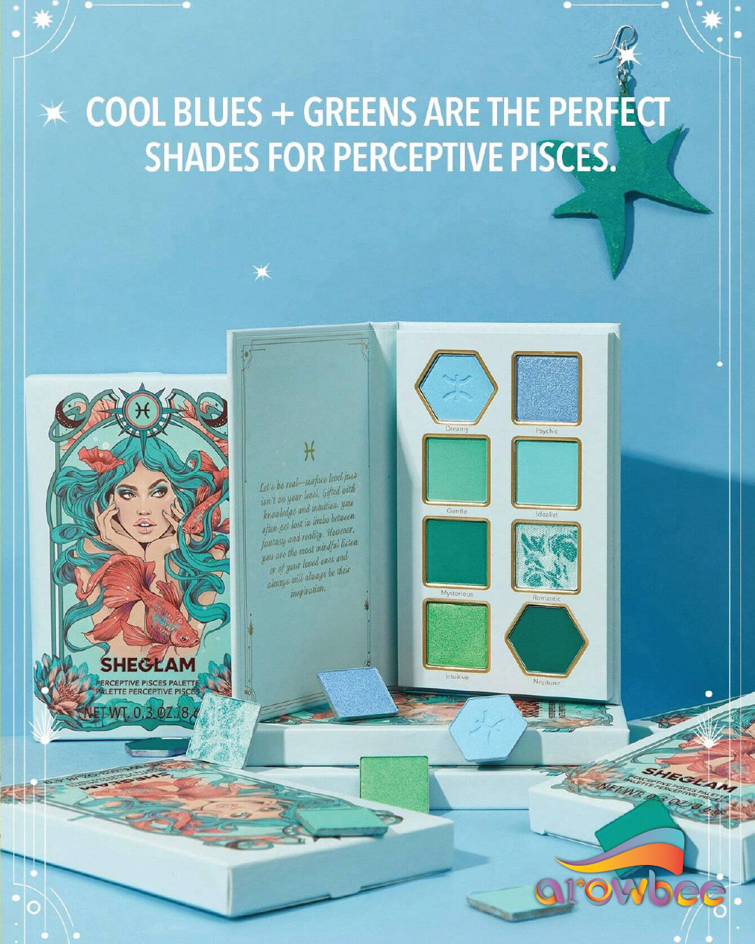 SHEGLAM Perceptive Pisces Palette