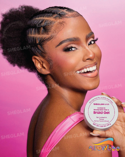 SHEGLAM Locked in Strong Hold Twist & Braid Gel - 110g
