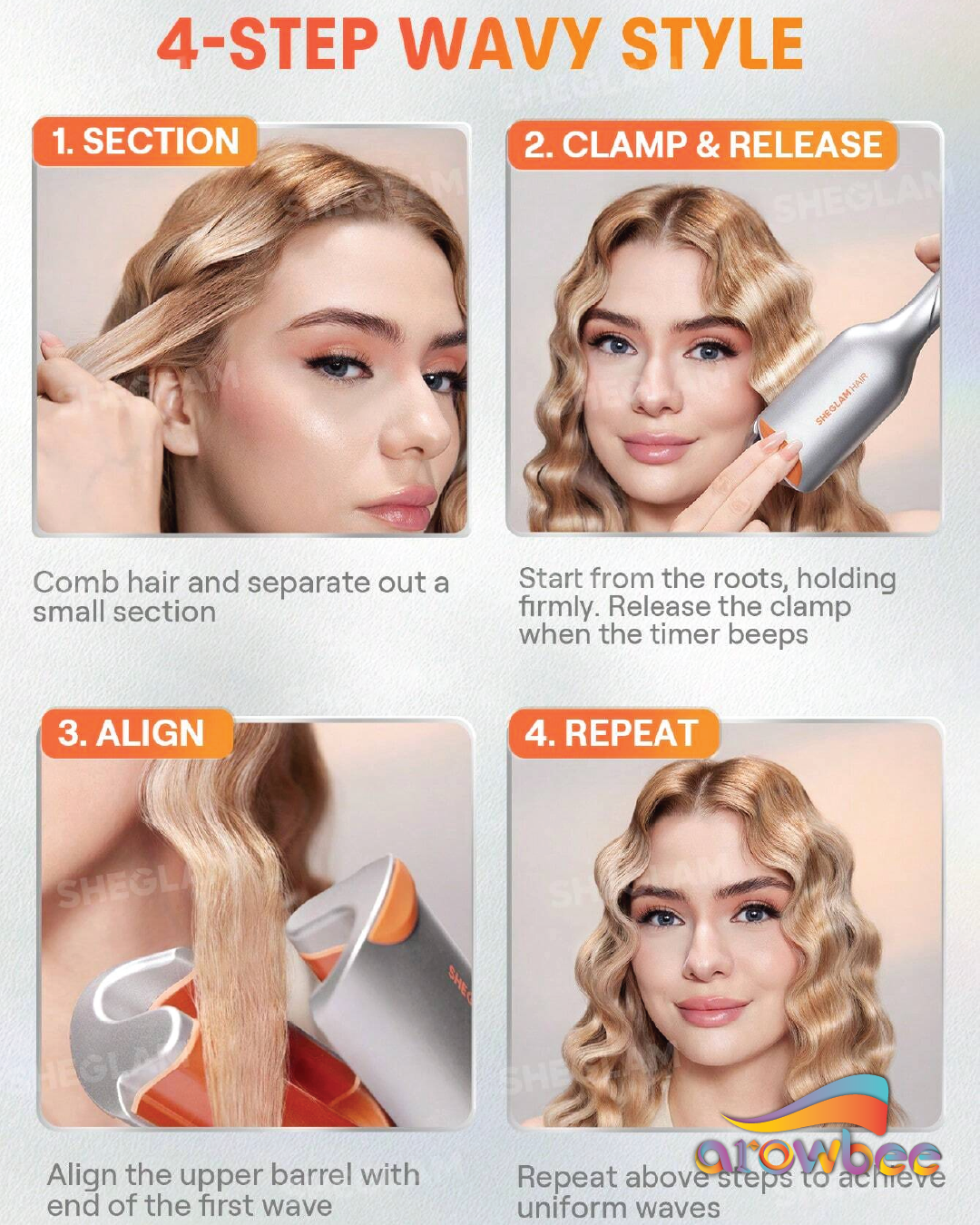 SHEGLAM HAIR Beach Babe Hair Waver