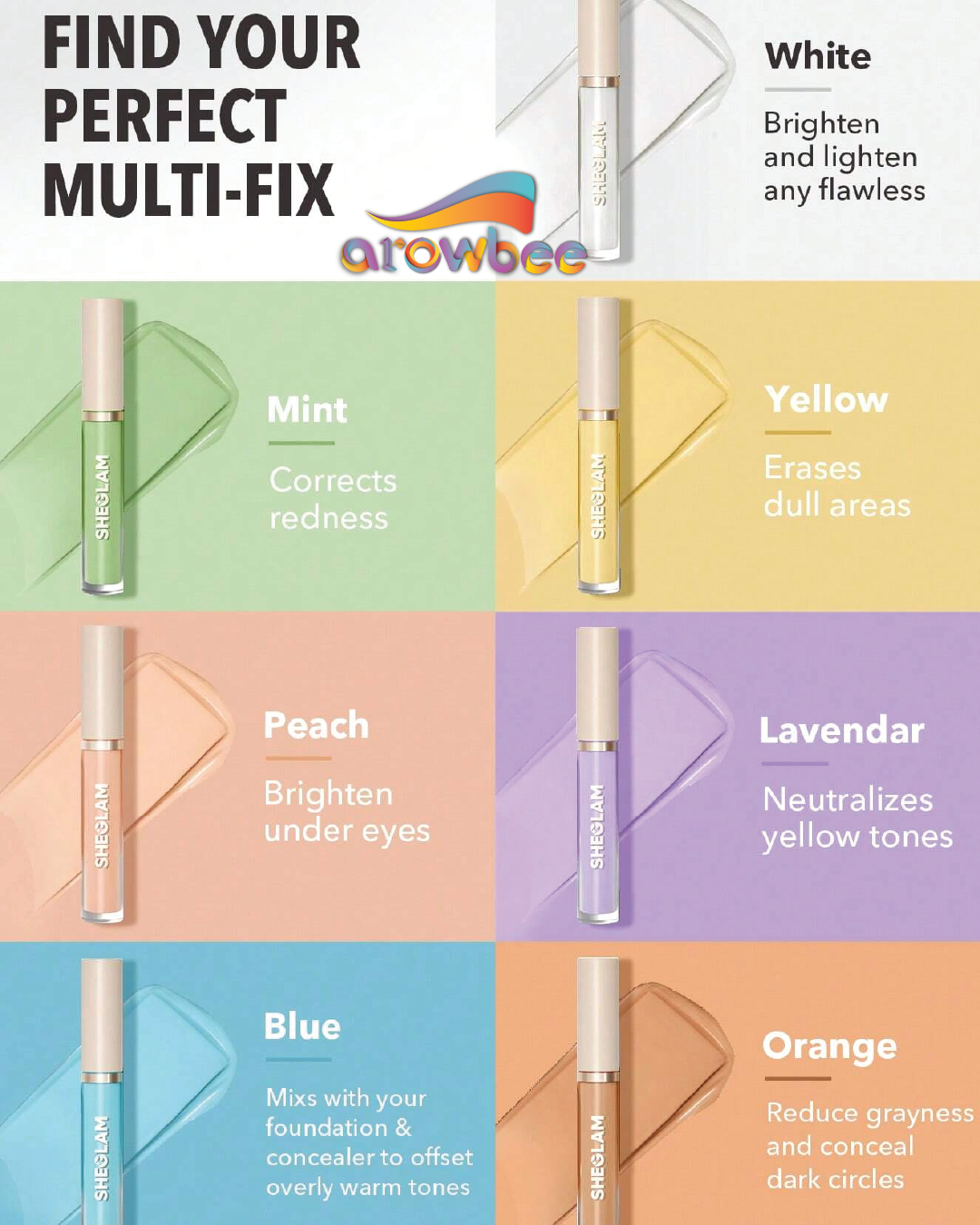 SHEGLAM Like Magic Color Correcting Concealer