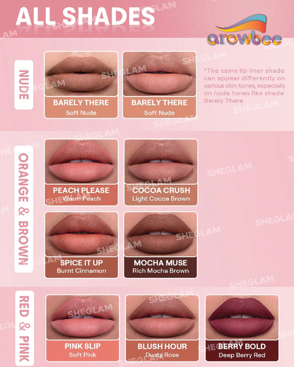 SHEGLAM Bold Booster Plumping Lip Liner