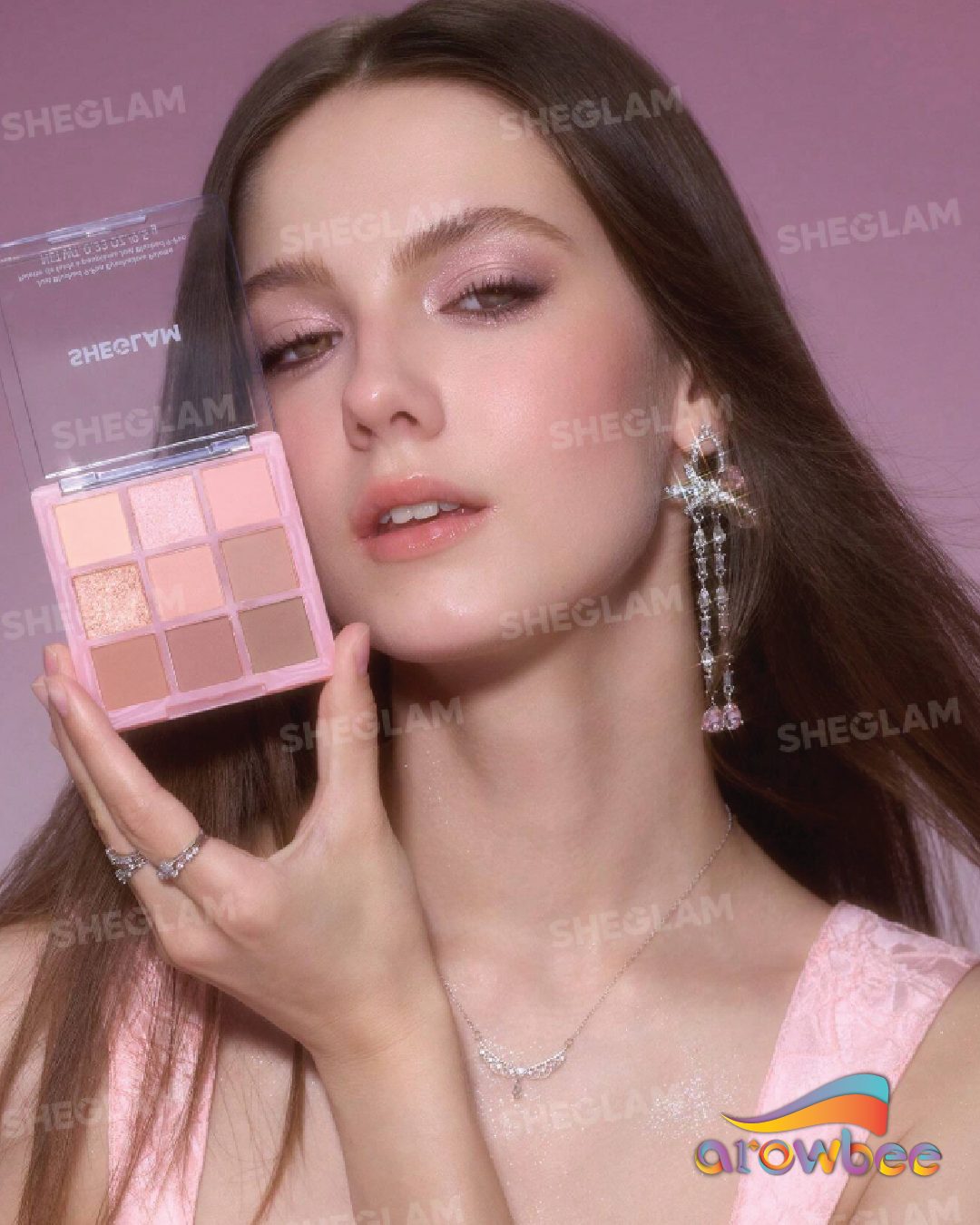 SHEGLAM Glimmer & Gleam 9-Pan Eyeshadow Palette