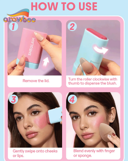 SHEGLAM Glass Glow Blush Stick