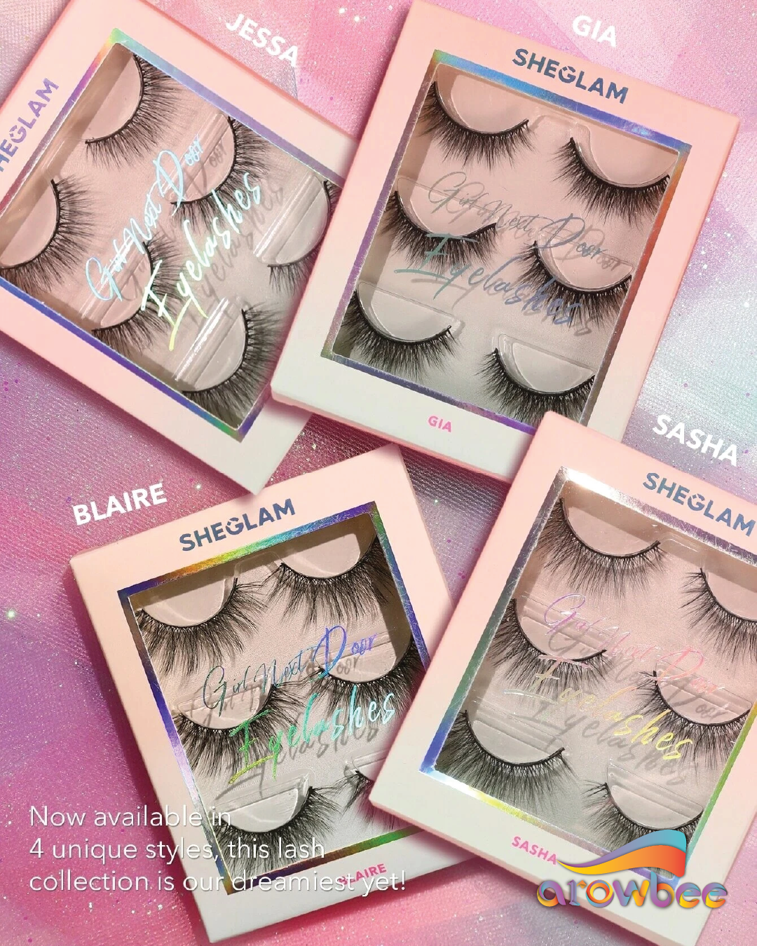 SHEGLAM Girl Next Door Natural False Eyelashes