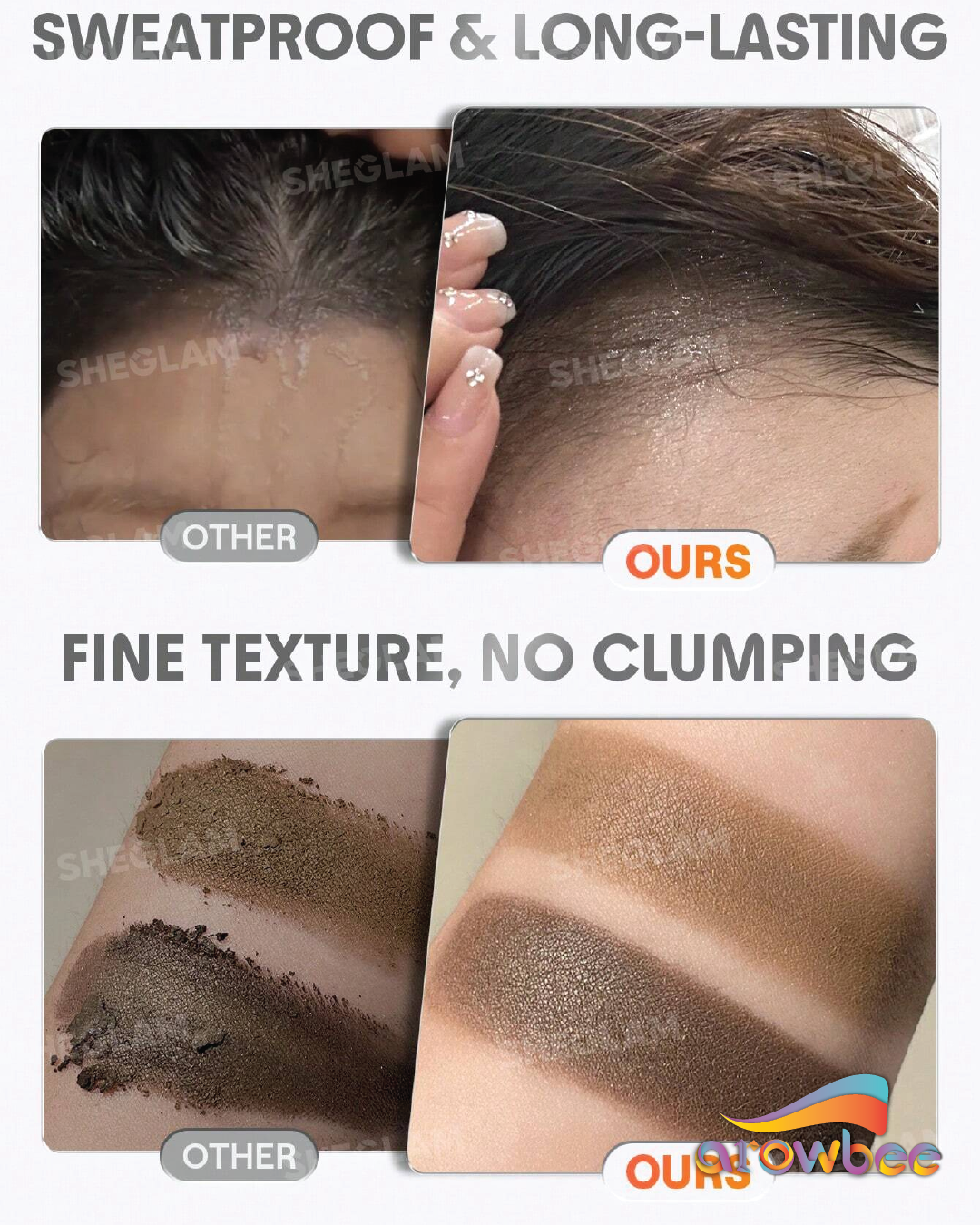 SHEGLAM HAIR Fix & Fill Hairline Powder