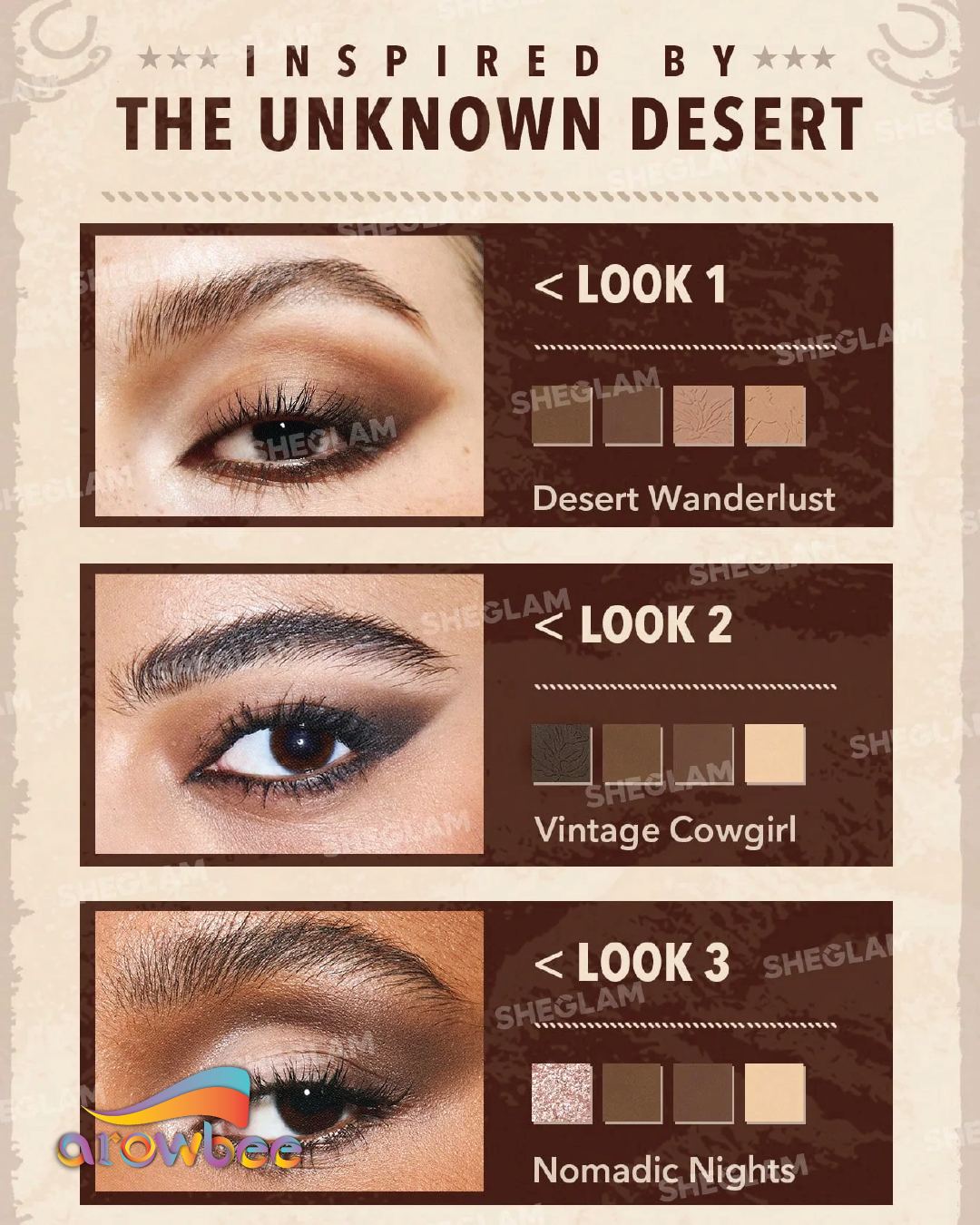 SHEGLAM Live to Roam Palette