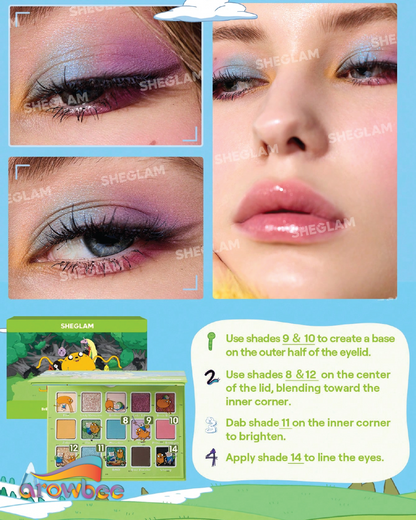 Adventure Time | SHEGLAM Land Of Ooo Palette