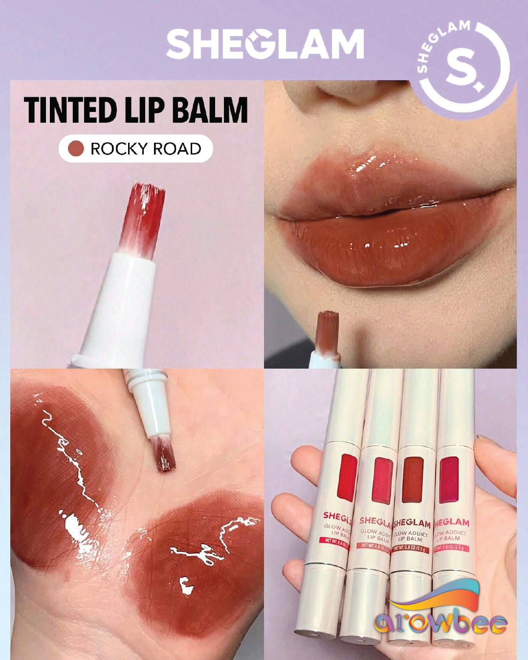 SHEGLAM Glow Addict Lip Balm
