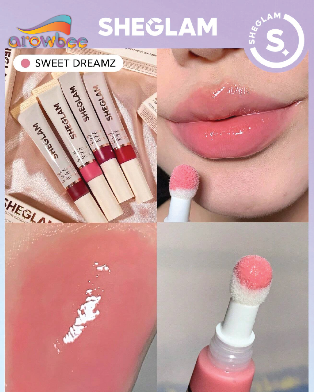 SHEGLAM Pout Pillow Cushion Lip Gloss
