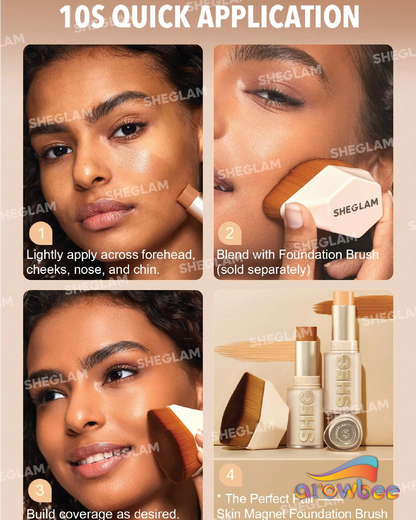 SHEGLAM Skin Magnet High Coverage Foundation Stick Sample