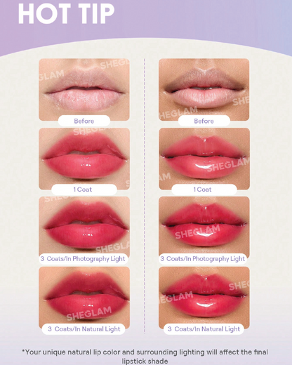 SHEGLAM Booster Shine Plumping Lip Gloss
