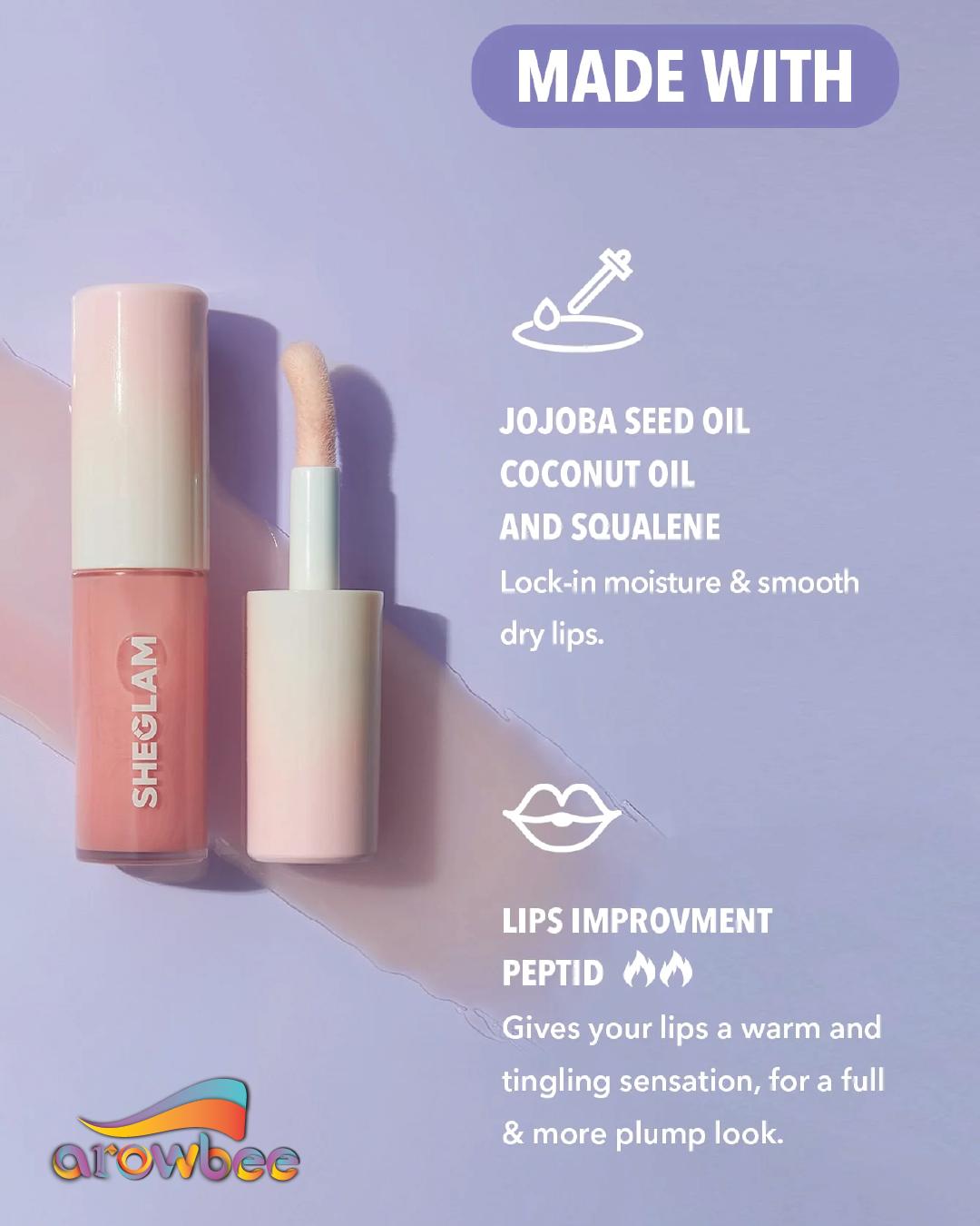 SHEGLAM Hot Goss Plumping Lip Gloss