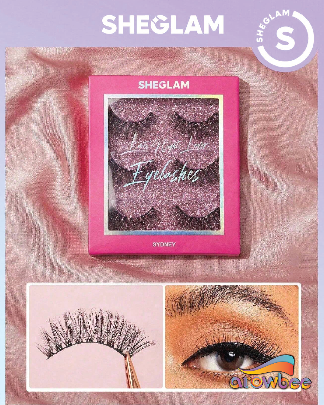 SHEGLAM Late Night Lover Full Volume False Eyelashes