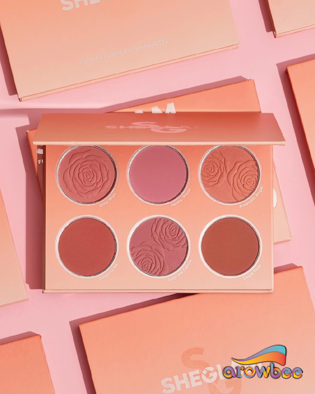 SHEGLAM Floral Flush Blush Palette