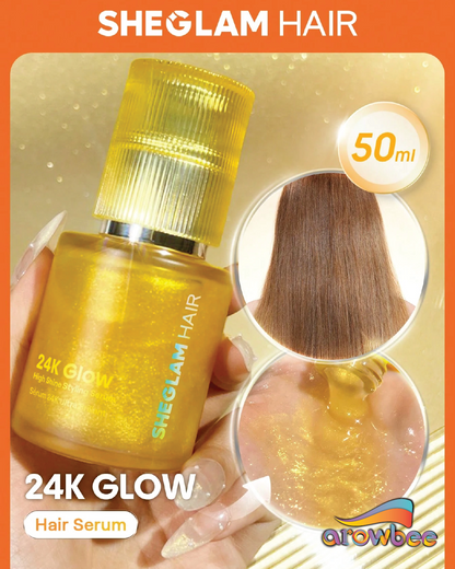 SHEGLAM HAIR 24K Glow High Shine Styling Serum