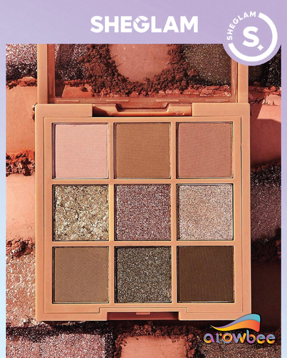 SHEGLAM Nine To Fine Eyeshadow Palette