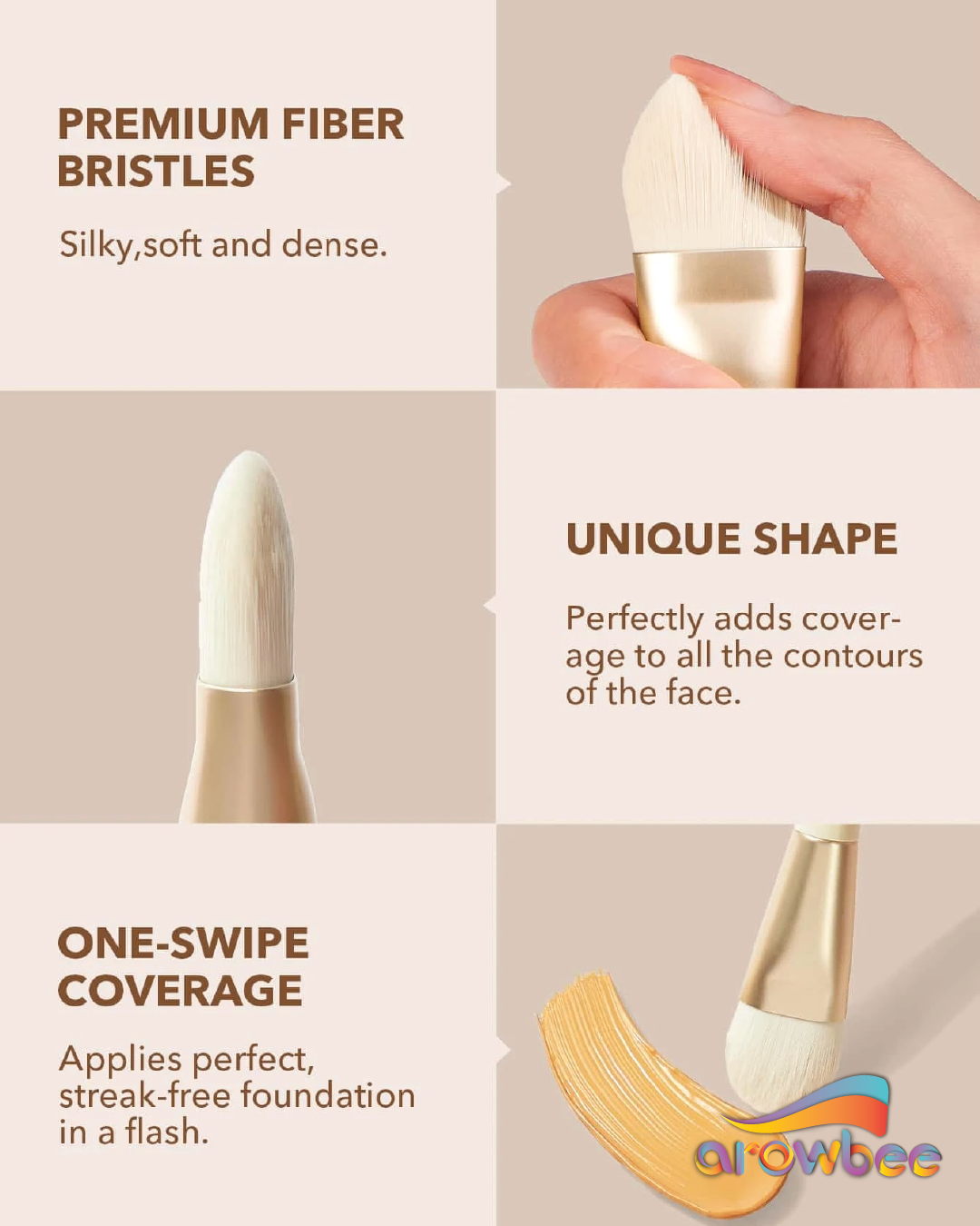 SHEGLAM Foundation Brush