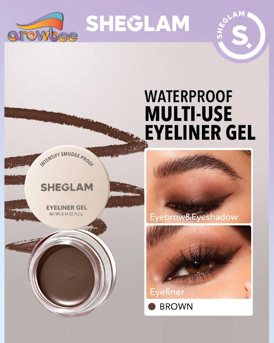 SHEGLAM Intensify Smudge-Proof Eyeliner Gel