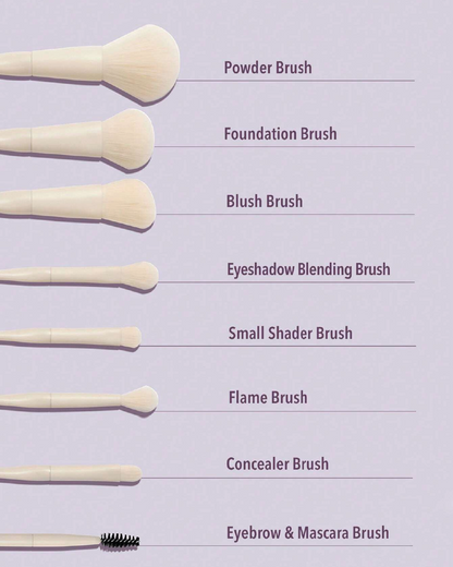 SHEGLAM Pro Core Brush Kit 8 Pcs
