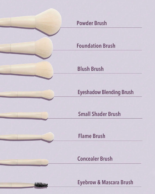 SHEGLAM Pro Core Brush Kit 8 Pcs