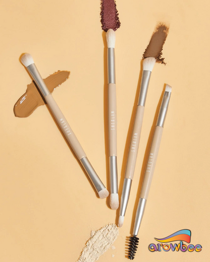 SHEGLAM Glam 101 Eye Essentials Brush Set With Bag