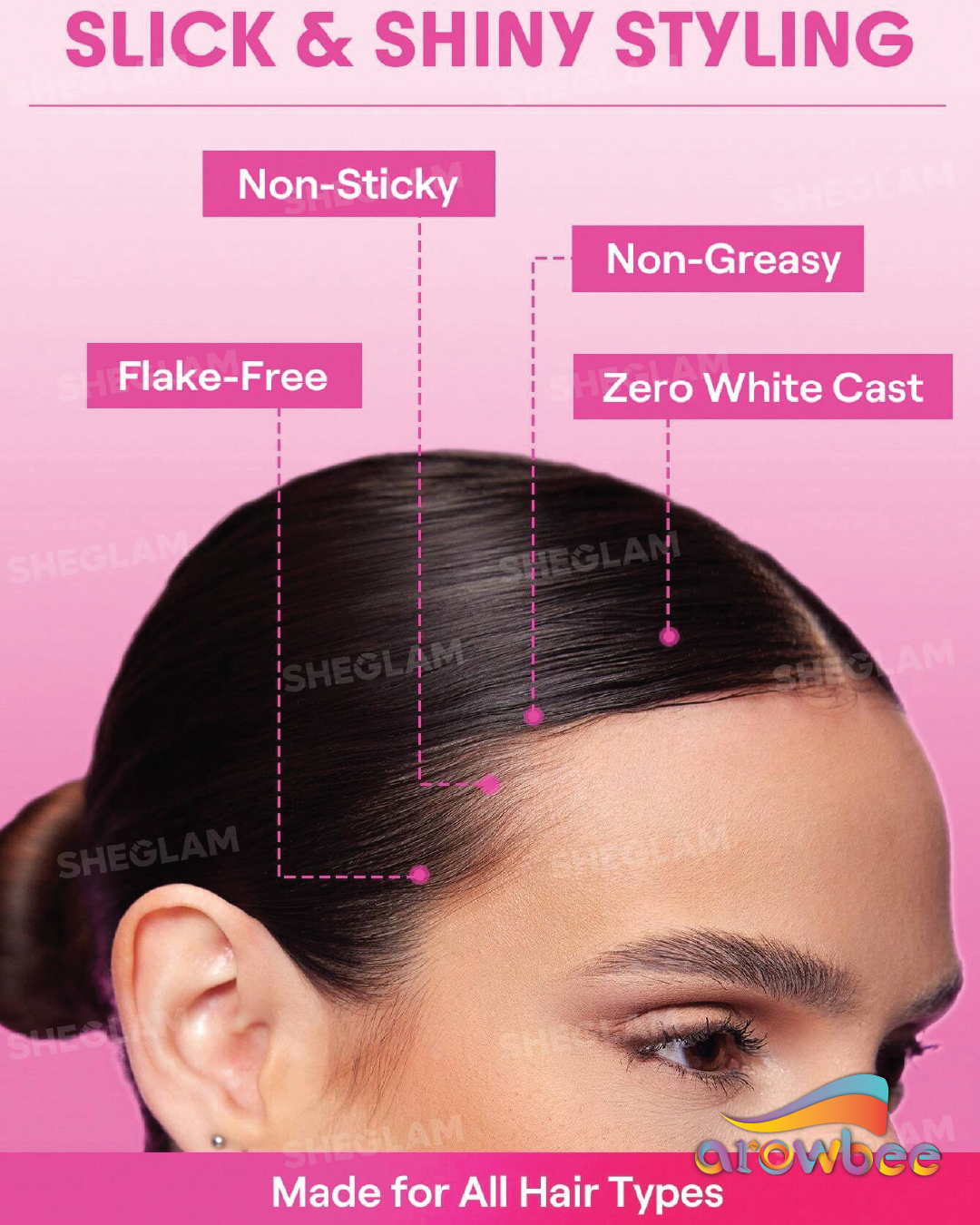SHEGLAM Locked in Glossy Shine Strong Styling Stick - 30g