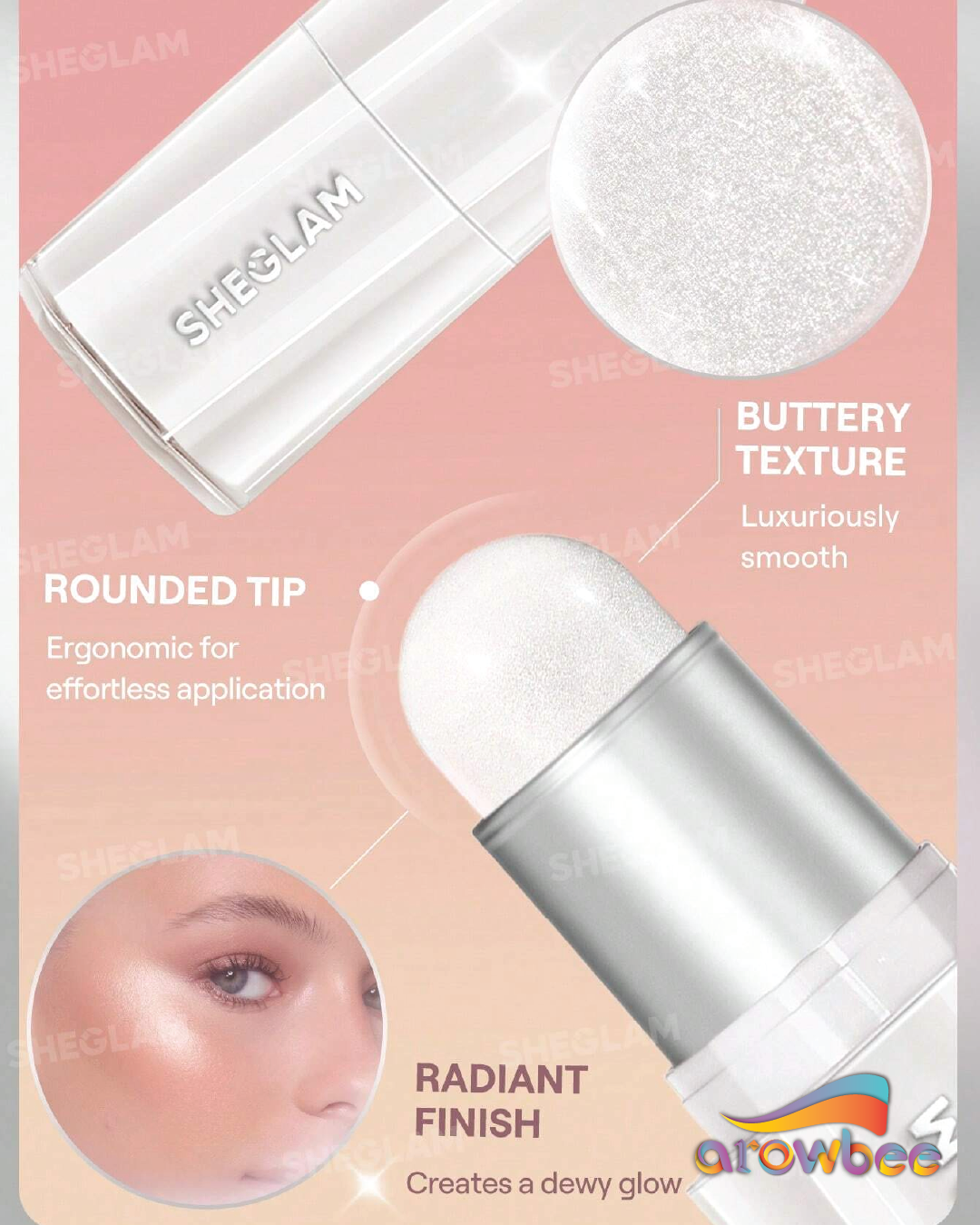 SHEGLAM Buttery Bling Highlight Stick