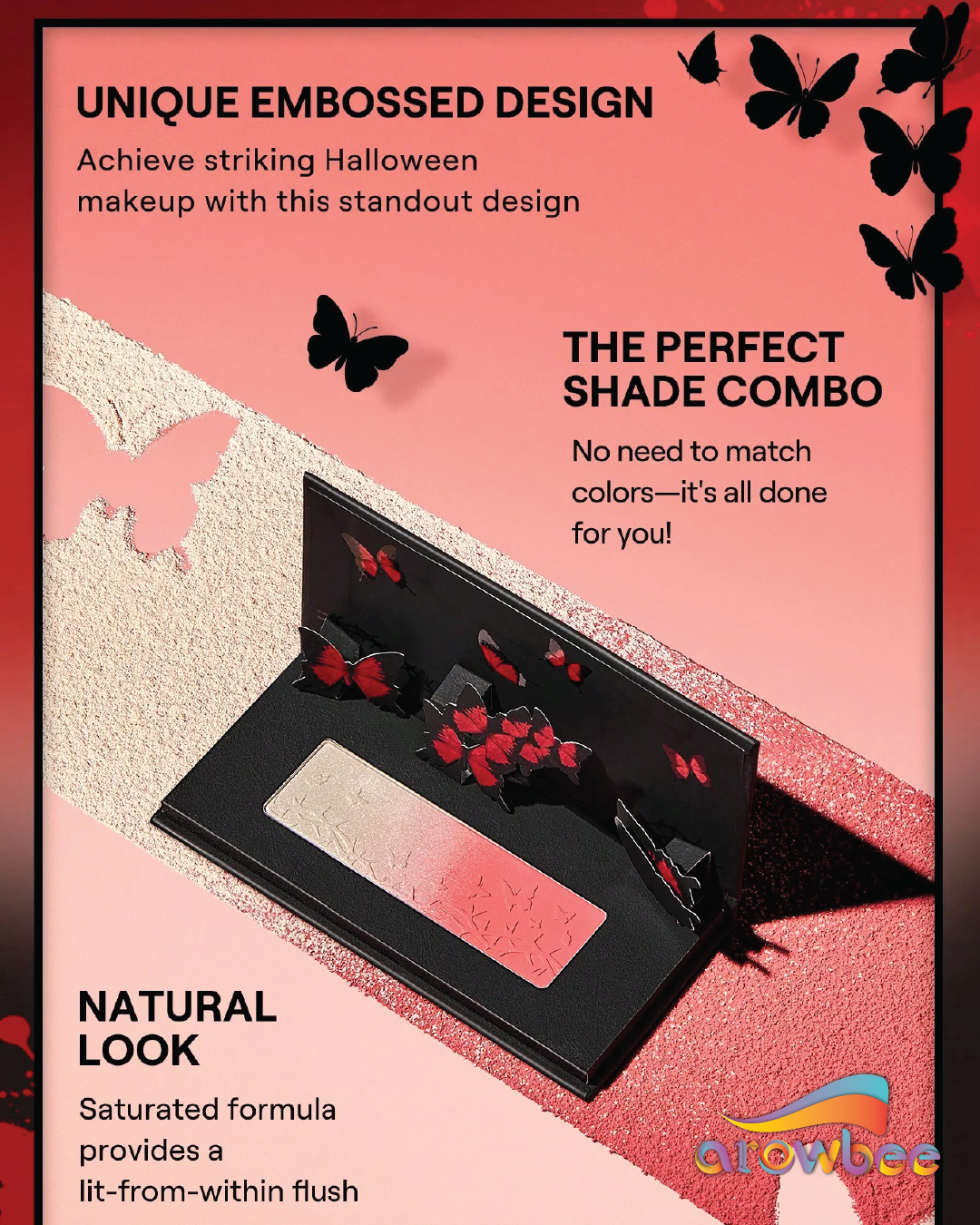 SHEGLAM Crimson Butterfly Full Colection Set