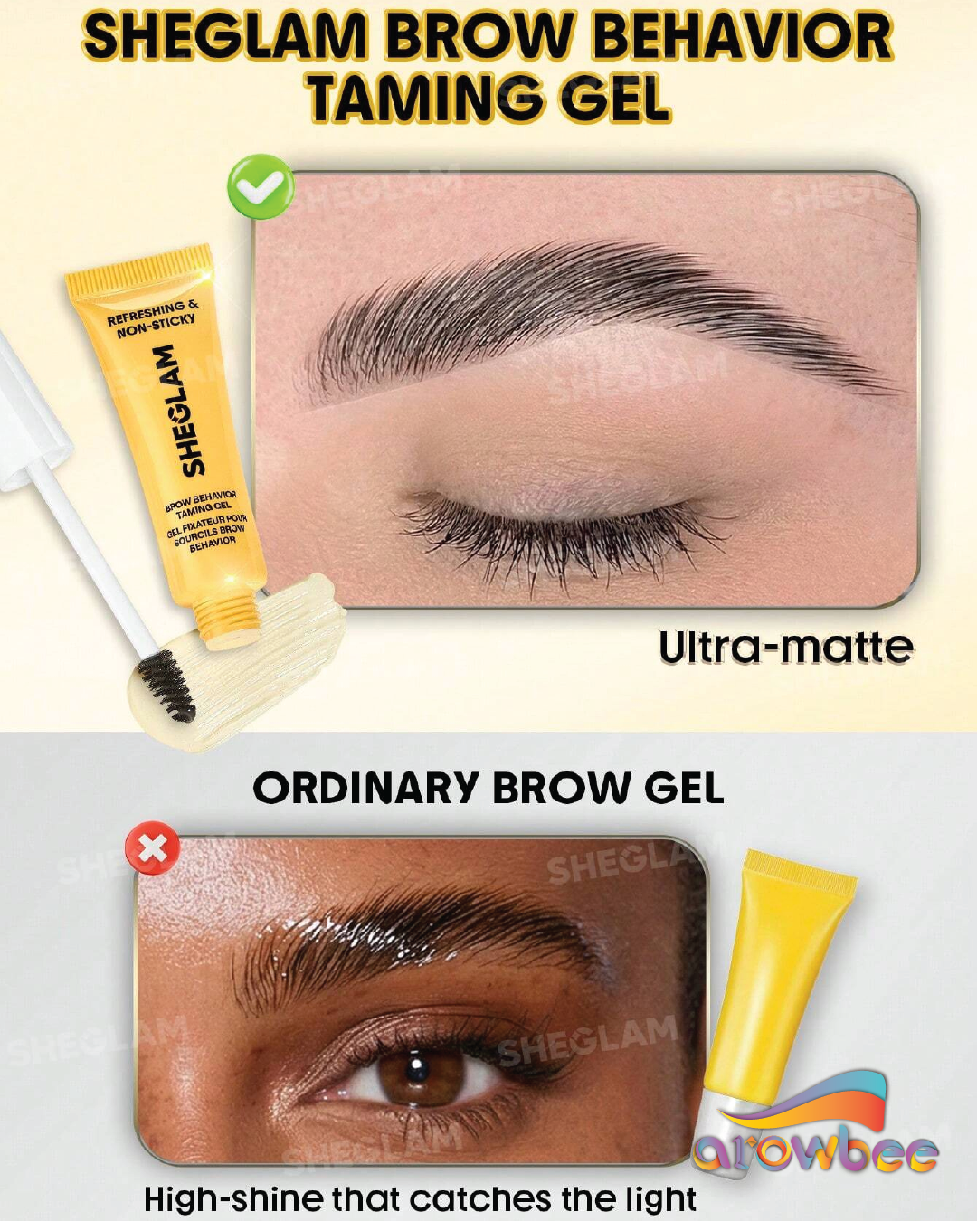 SHEGLAM Brow Behavior Taming Gel